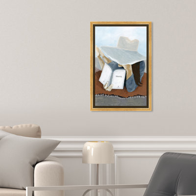 Lets Travel the World Travel Essentials - Peinture sur toile