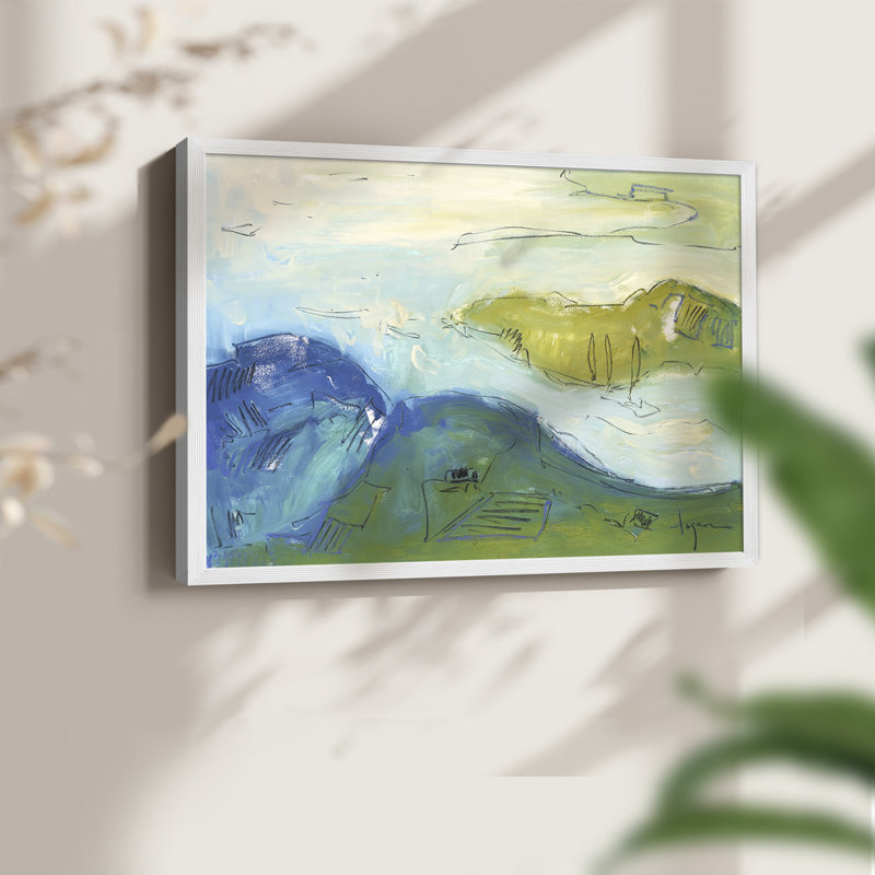 Accouchement de grands rêves - Reproduction encadrée - Restickable, H 11 po x l 14 po, Blanc