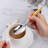 Gradient Gold And Silverware Set