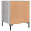 Menpal 40cm W Iron Bedside Table-1046406757
