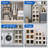 228 QT Stackable Storage Bins With Lids, Collapsible Plastic Storage Bins With Doors And Built-In Wheels For Home Dorm Closet Organizers And Storage(Milky White)-150281865