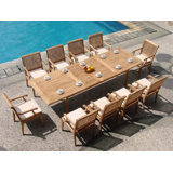 Mayna Outdoor 11 - Piece Dining Set