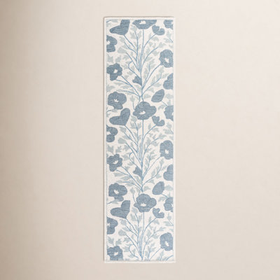 Hand-Tufted Wool Floral Rug
