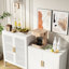 Armoire de rangement en acier blanche, 2 tablettes réglables pour le rangement de la maison et du gymnase, verrouillable, serrure de haute qualité, résistance, hauteur de 31,53 po, largeur de 15,32 po, profondeur, fixation murale, assemblage facile avec étape par étape-1699166303
