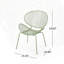 Chaise d'extérieur en fer-1876634161