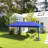 Outsunny 10' X 19.2' Pop Up Canopy Tent, Heavy Duty Tent For Parties, Outdoor Instant Gazebo Sun Shade Shelter With Carry Bag For Catering, Events, Wedding, Backyard BBQ-125204717-125204715-125204716