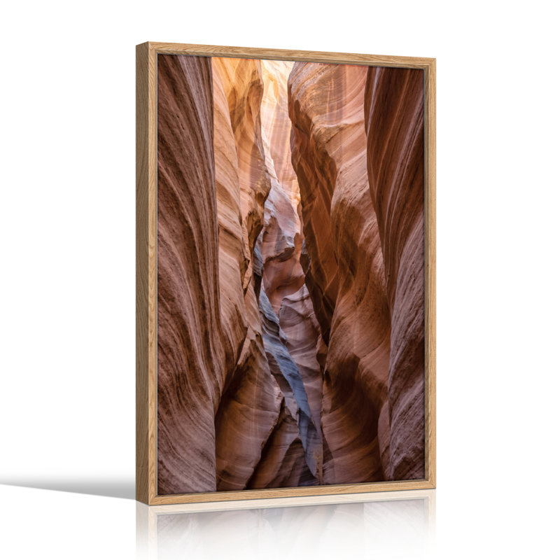 Canyon Walls, reproduction d'art sur toile, ensemble de 1, Naturel, 24"H x 18"W