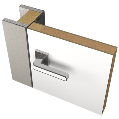 Porte intérieure sans cadre Invisible