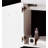 Tenafly 18'' Single Bathroom Vanity with Acrylic Top-1411909119