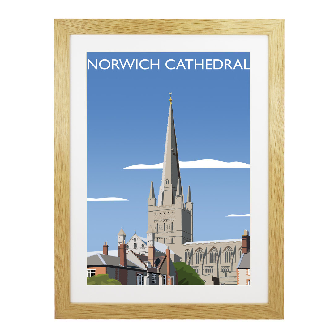 Norwich Cathedral by Richard O'Neil - Print
