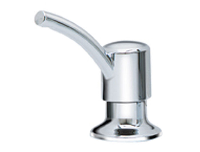 Distributeur de savon avec buse ronde Contempra, Chrome poli
