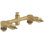 Widespread 1/2" Ceramic In-Wall Two-Handle Valve System with 8" Centers