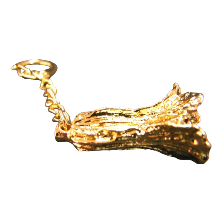 Feng Shui Import 1'' W Gold Key Chain | Wayfair