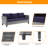 Delreal Wicker 7 - Person Patio Conversation Set with Cushions-1083735806-1083735807