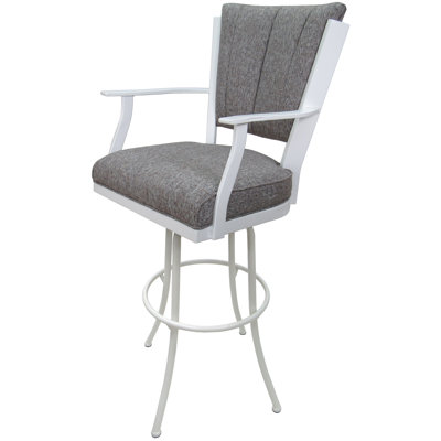 Tabouret de bar pivotant Cunegonda
