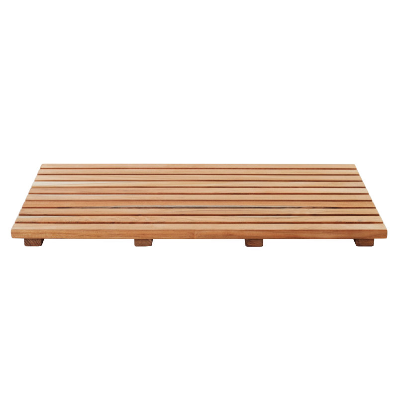 Solid Wood Bath Mat