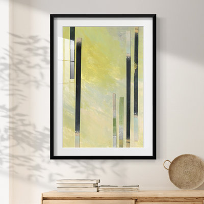 Neutral Assemblage I -Framed Print
