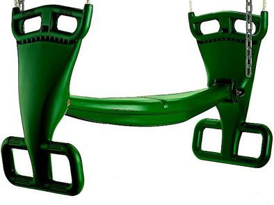 Glider with Chains, Green