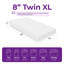 Matelas moyen en mousse viscoélastique 8 "-769848724