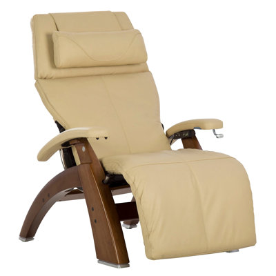 Human Touch Perfect Chair PC420 Classic Manual Plus Zero Gravity Recliner Supreme Upholstery Package Walnut Base