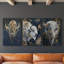Buffalo Series XLIX - Ensemble de toiles tendues avec châssis Premium - Prêt à être accroché-102398632