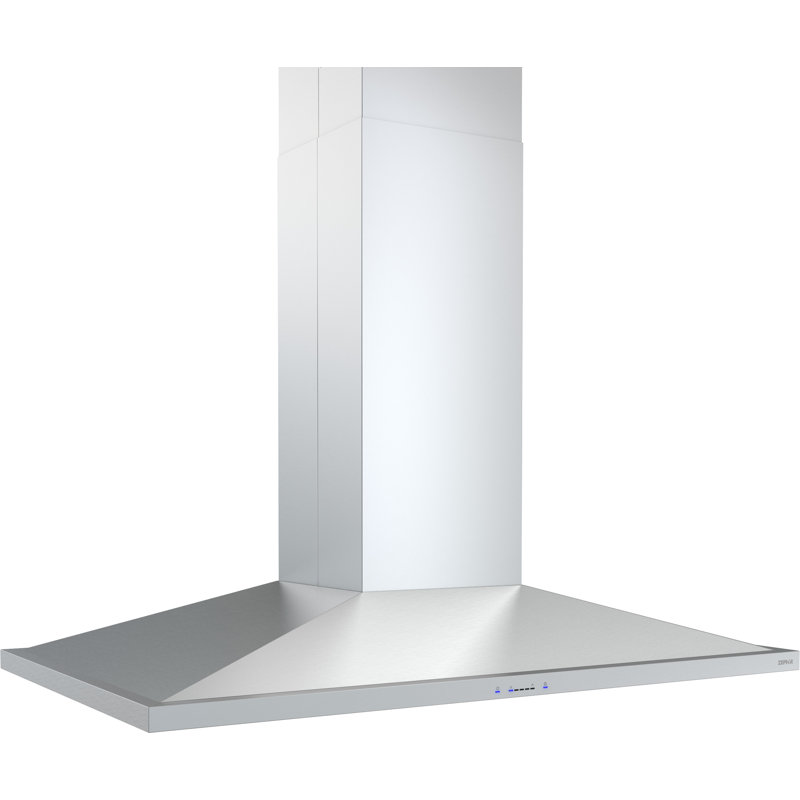 Zephyr Anzio 42 in. 600 CFM Island Mount Range Hood with LED Light in Stainless Steel