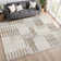 Machine Washable Indoor/Outdoor Aten ACN2328 Geometric Rug