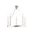 Gus 6 - Light Dimmable Wagon Wheel Chandelier-23031660