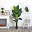 Faux Banana Leaf Tree in Pot Liner-1768942569