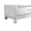 Commode double 6 tiroirs Rotella Mirrored-1061343092