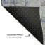 Tapis de qualité supérieure à bordure lavable lavable à la machine AMF1760-1783891518
