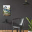 Art mural en verre acrylique épique «Marsh Heron» par Stellar Design Studio, 16 po x 24 po-141827909