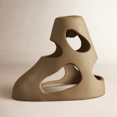 Ceramic Candlestick Holder