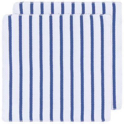 Cotton Stripe Waffle Dish Cloth Kitchen Towel