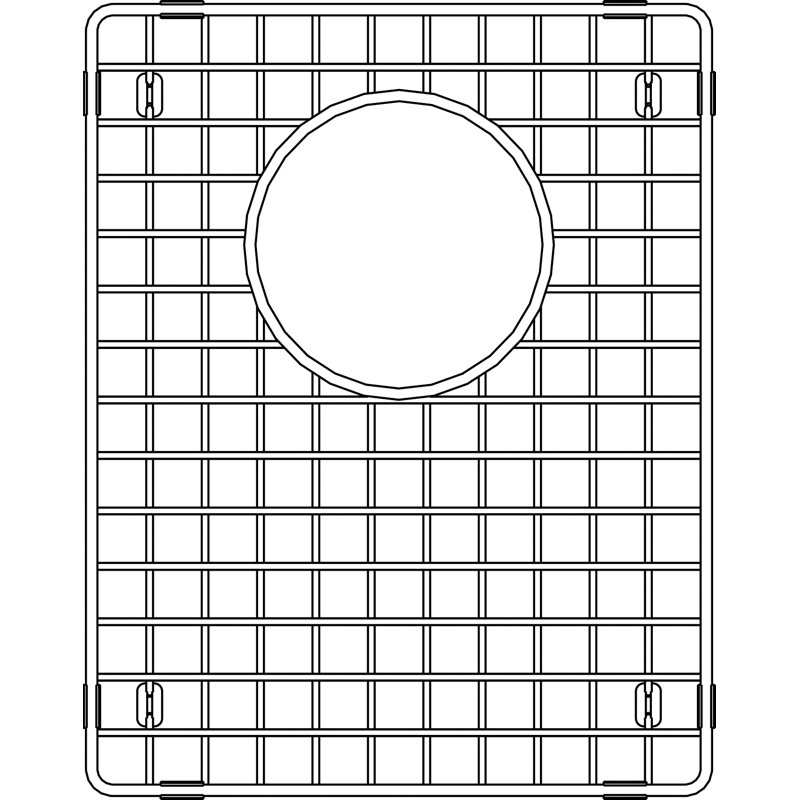Grille d'évier 11 po x 14 po Precis