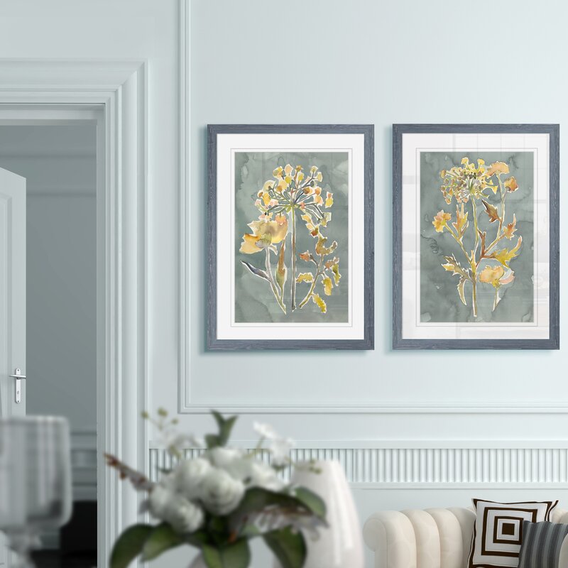 Laurel Foundry Modern Farmhouse Collected Florals I Framed 2 Pieces ...