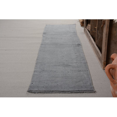 Hand Knotted Wool and Cotton Rug