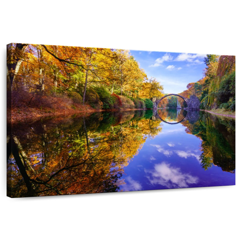 Alvord Autumn Lake, H 8 po x l 12 po