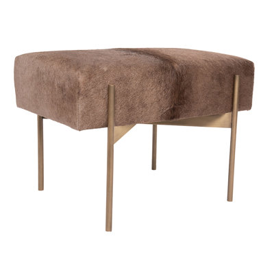 Bella Cowhide Bench