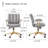 Adena, Velvet Swivel Desk Chair-52344572