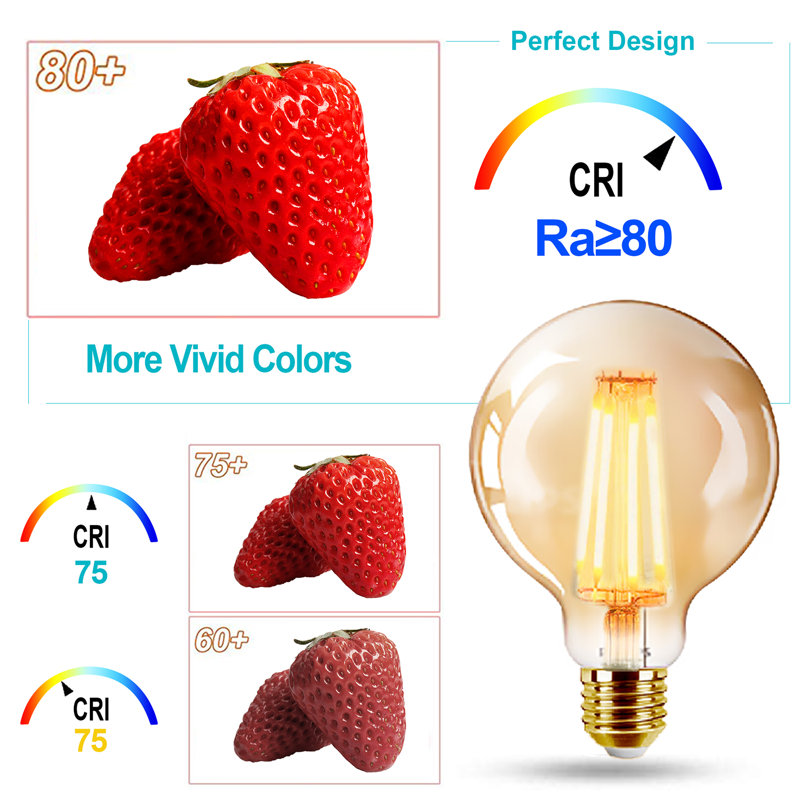 2-Pack 6W LED Light Bulbs