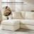 Wimberly 85" Slipcovered Down Fill Sofa with Interchangeable Chaise Lounge-1957288816