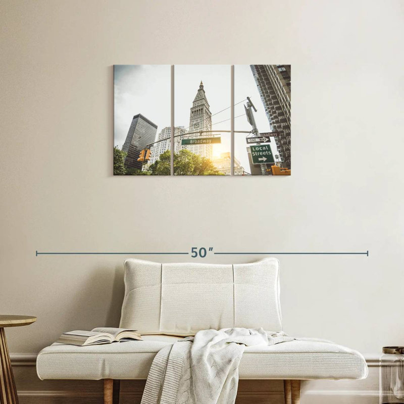 Nicci Broadway Sign In Manhattan, 20" H x 33" W