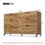 Iron 6 - Drawer Rectangle Accent Chest