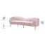 Canapé courbé en velours 85,5 po Ritz-1457864707