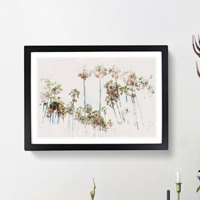 Palm Trees in Sri Lanka - Framed Print