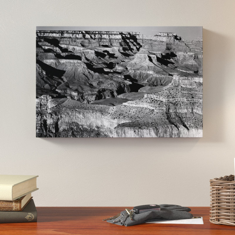 « xvi » par ansel adams, reproduction de photo sur toile tendue Grand Canyon National Park, H 26 po x l 40 po x P 1,5 po