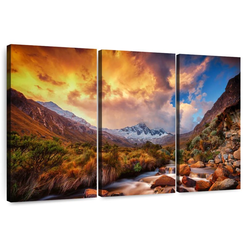 Punta Union Sunset Sky, 48" H x 74" W