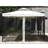 Spacious Outdoor Gazebo Clearance with Outside Mosquito Netting for Garden, with Sturdy and Durable Construction, Beige