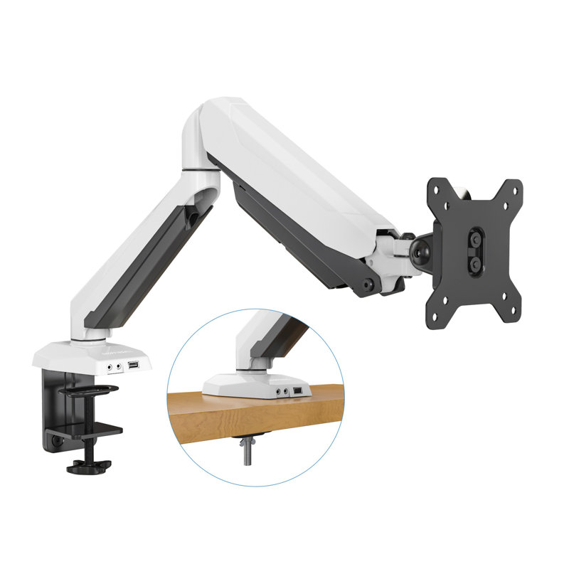 Support de bureau universel à hauteur ajustable, Blanc
